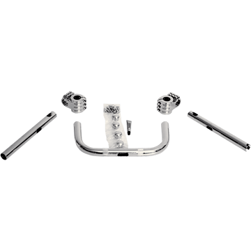 KLOCK WERKS Handlebar Klip Hanger 5" Chrome/Chrome KWH040347