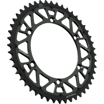 JT SPROCKETS Steel Rear Sprocket Graphite 48 Tooth