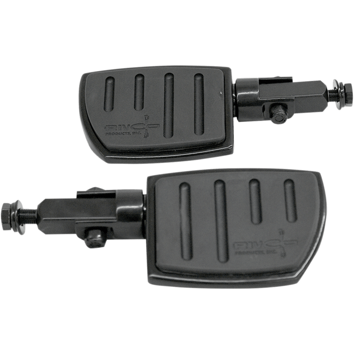 RIVCO PRODUCTS Flatfoot Wide Pegs Black PEGSWBK