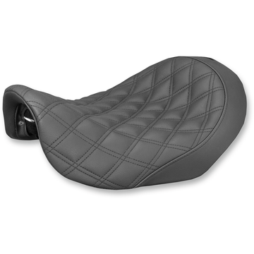 SADDLEMEN Renegade Solo Seat Lattice Stitched Black Dyna '06-'17 80604002LS