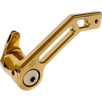 PRO-ONE PERF.MFG. Touring T-Rex Shorty Brake Arm Gold '08 -'13 FL 500772TIN