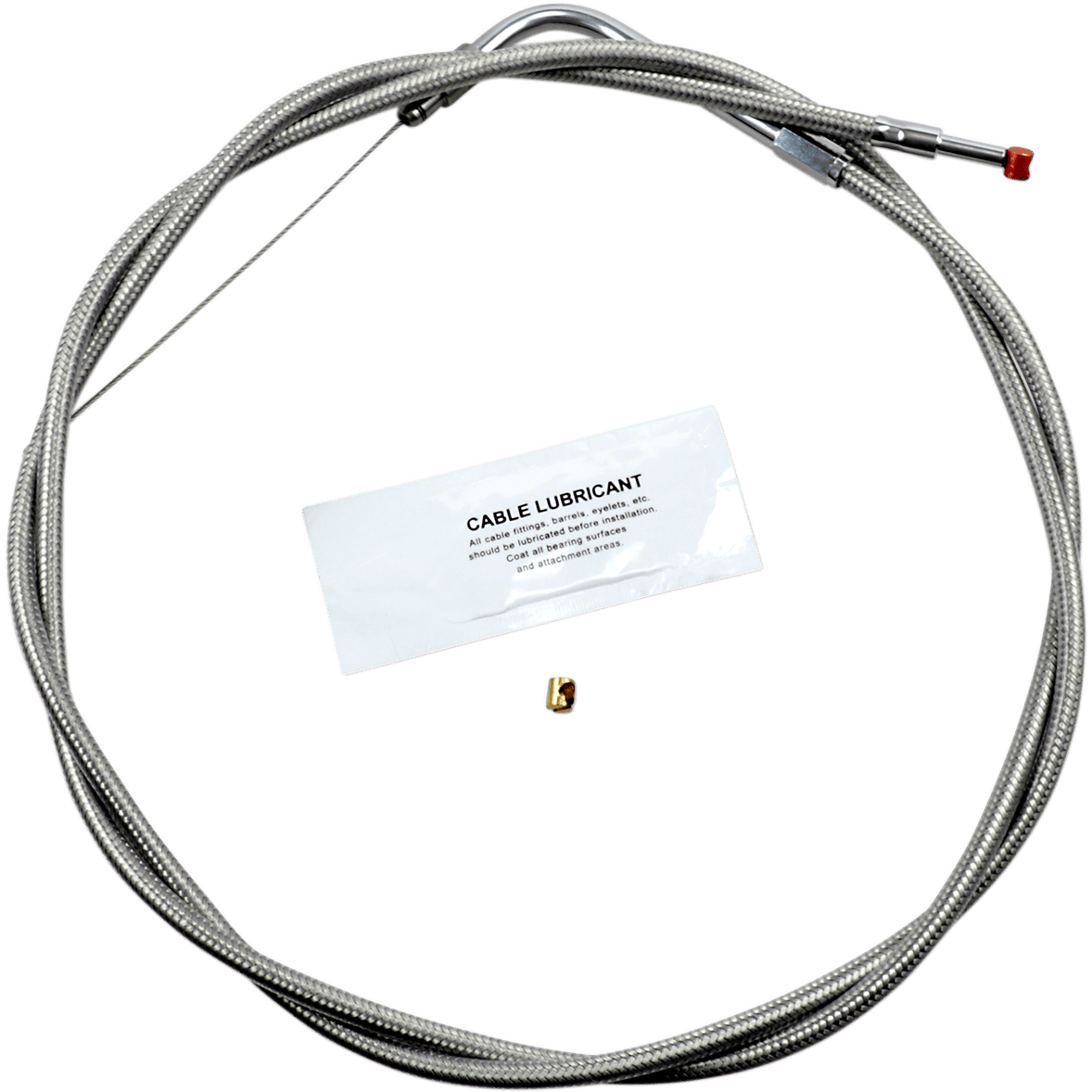 BARNETT Throttle Cable +12" Stainless Steel