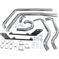 BASSANI XHAUST Tru Dual Exhaust '07-'17 Softail SFT212