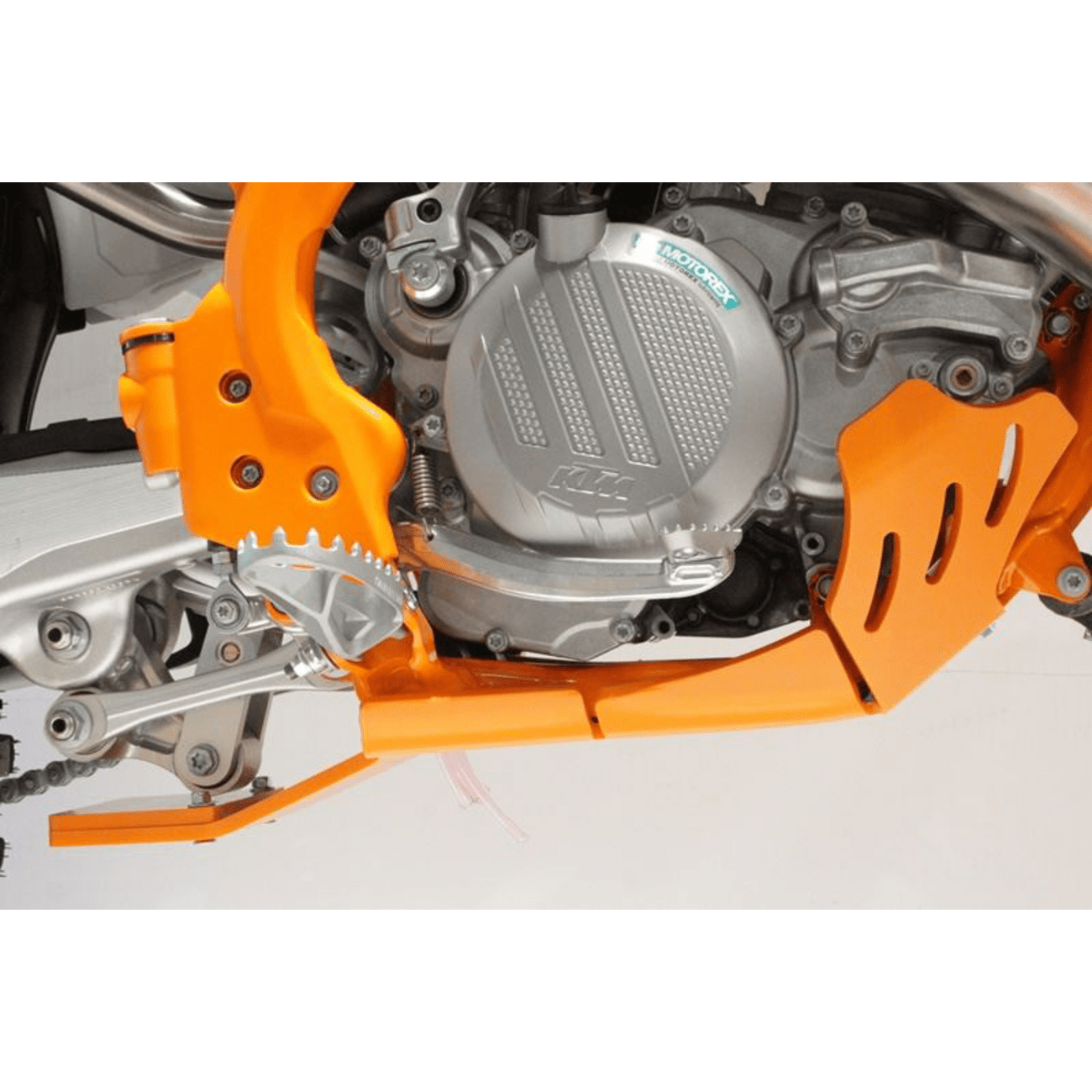 AXP RACING Xtrem Skid Plate Orange KTM AX1484