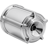 ARLEN NESS Beveled Oil Filter Chrome 03462