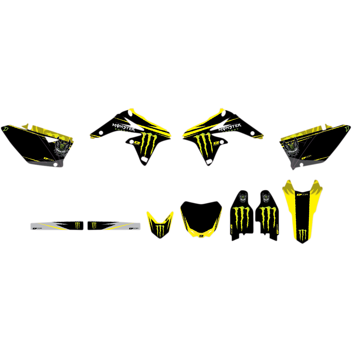 D'COR VISUALS Graphic Kit Monster Energy 2040251