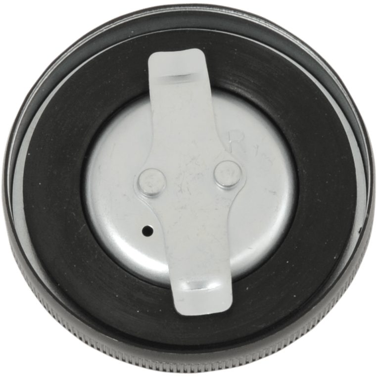 DRAG SPECIALTIES Gas Cap Vented Gloss Black