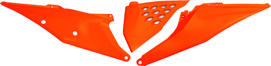 UFO Side Panels Fluorescent Orange Vented