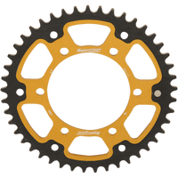 SUPERSPROX Stealth Rear Sprocket 45 Tooth Gold Kawasaki/Yamaha/Suzuki RST48645GLD