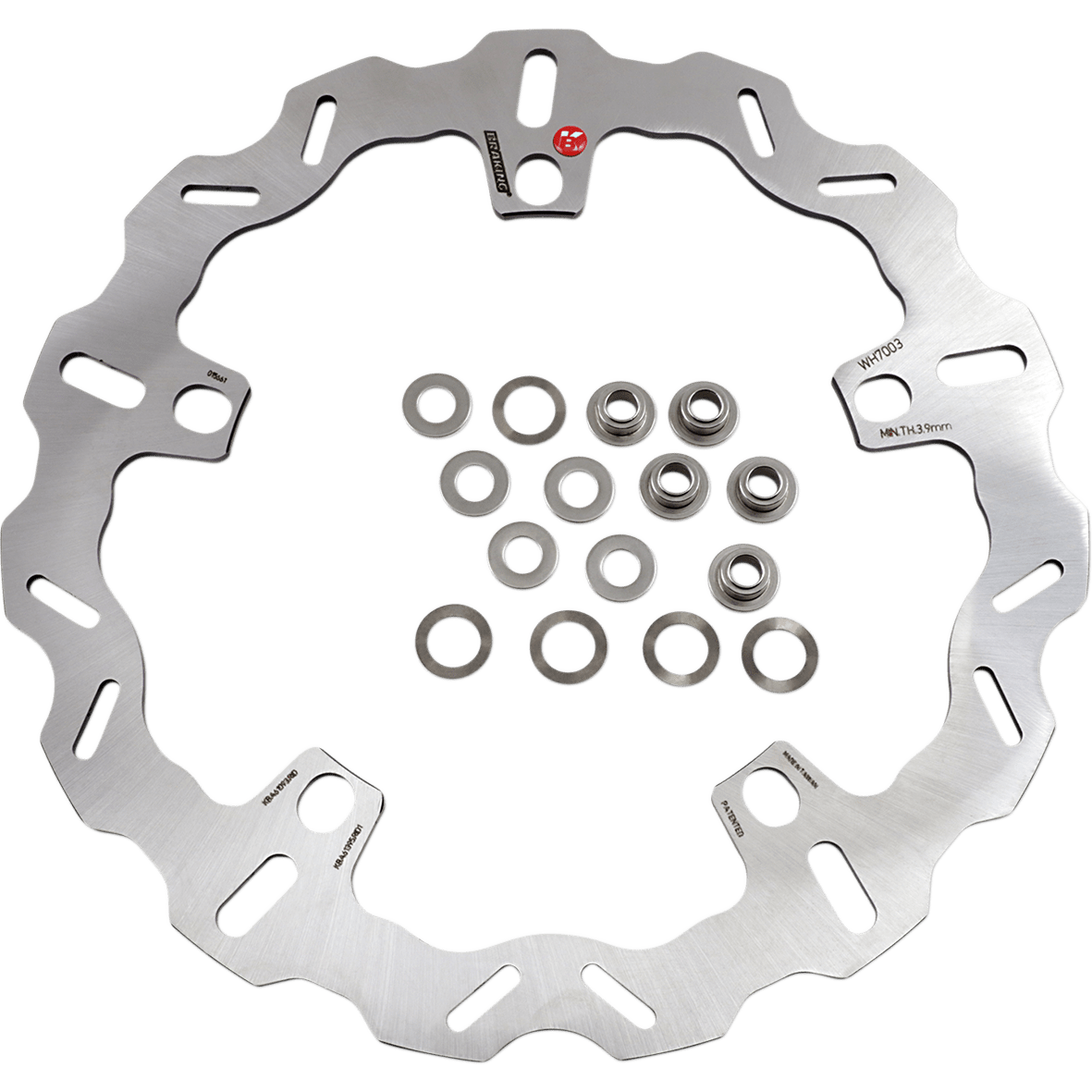 BRAKING Brake Rotor Front WH7003