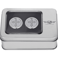 FIGURATI DESIGNS Docking Hardware Covers Cross FD41DC2730SS