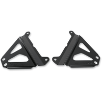 WORKS CONNECTION Radiator Brace Set Black Yamaha