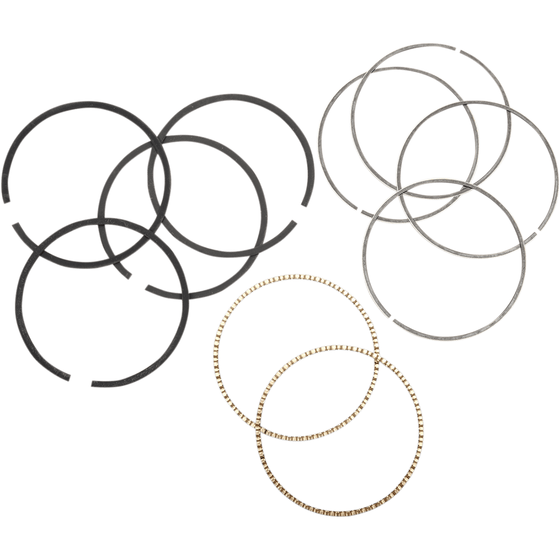 S&S CYCLE Replacement Piston Rings 4.0" +.010