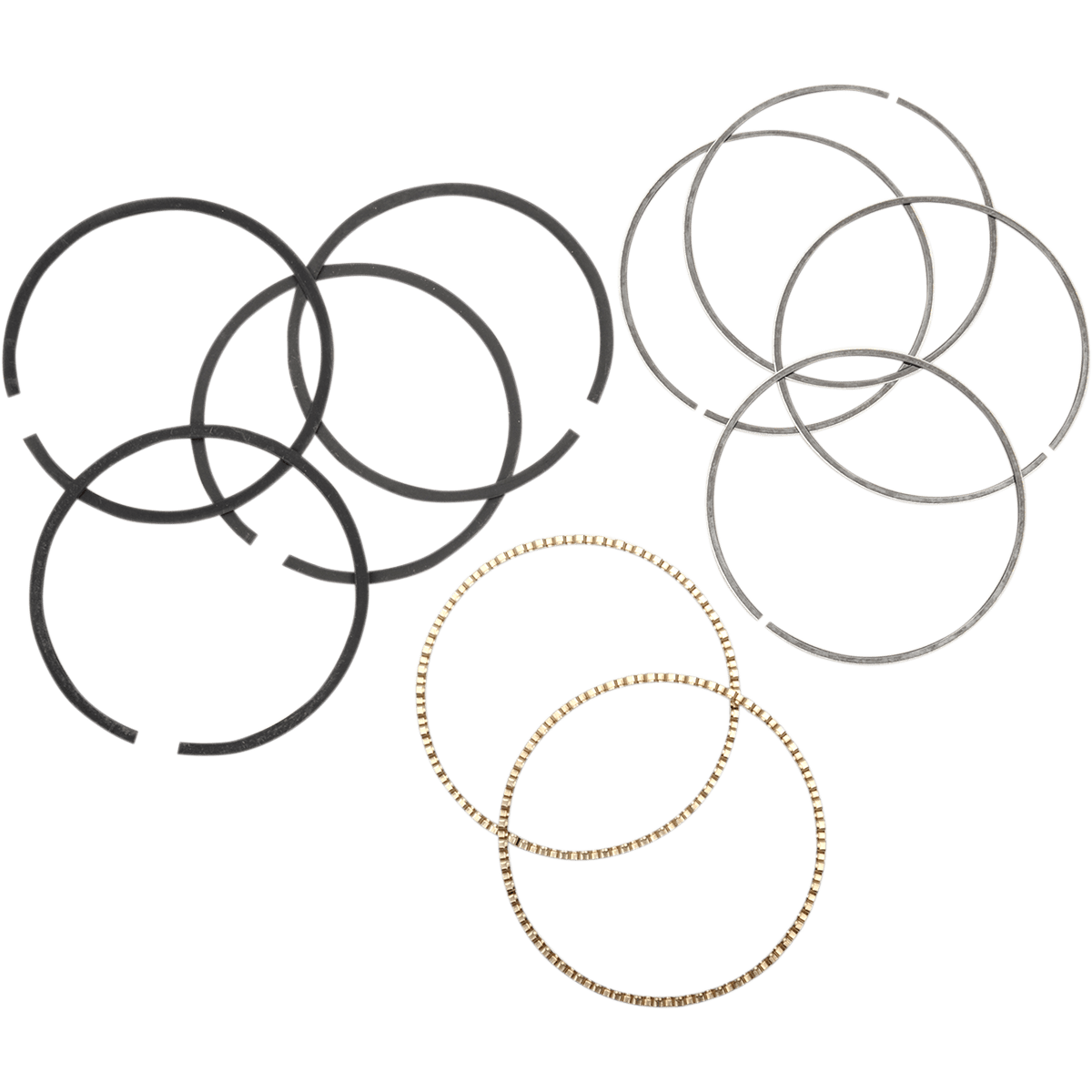 S&S CYCLE Replacement Piston Rings 4.0" +.010