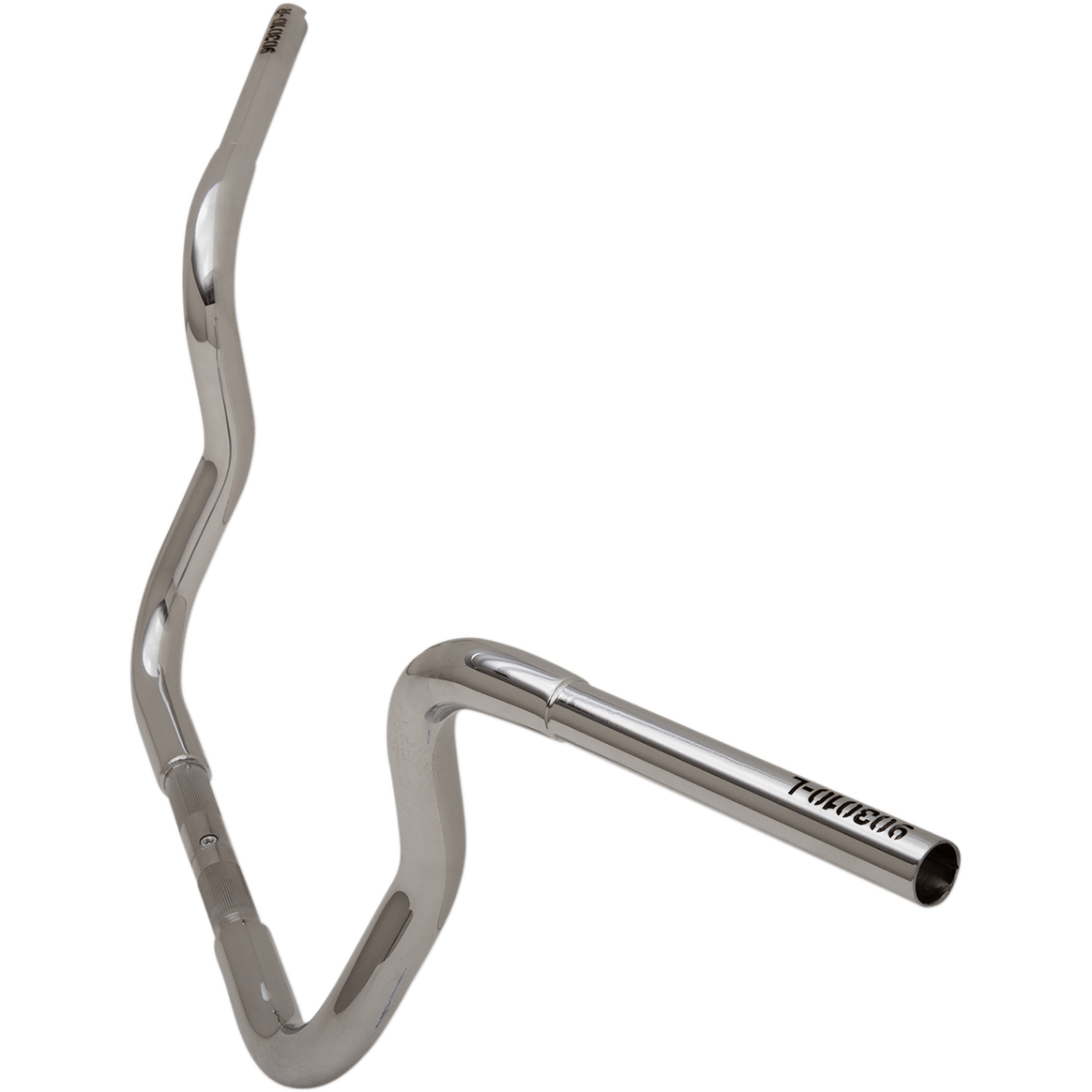 FAT BAGGERS INC. Handlebar Rounded Top 10" Chrome 903010