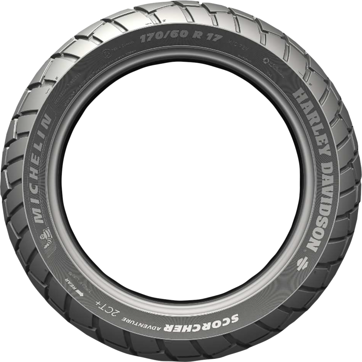 MICHELIN Tire Scorcher Adventure Rear 170/60R17 72V 06587