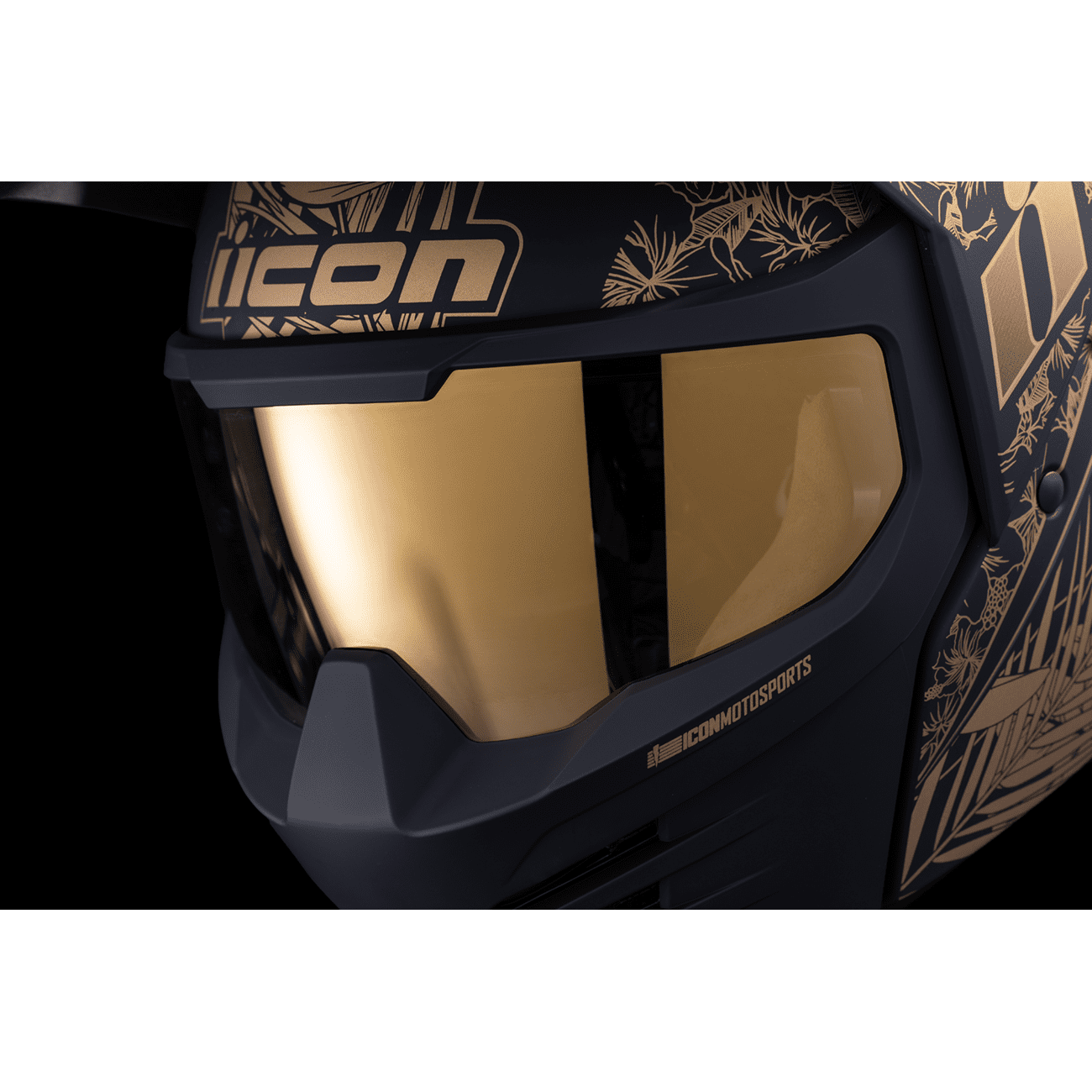 ICON Elsinore™ Helmet Kaonohi Black Medium