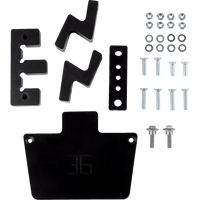 AXP RACING Xtrem Skid Plate Black Honda AX1631