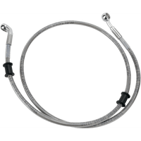 DRAG SPECIALTIES Brake Line Front (Upper) Stainless Steel