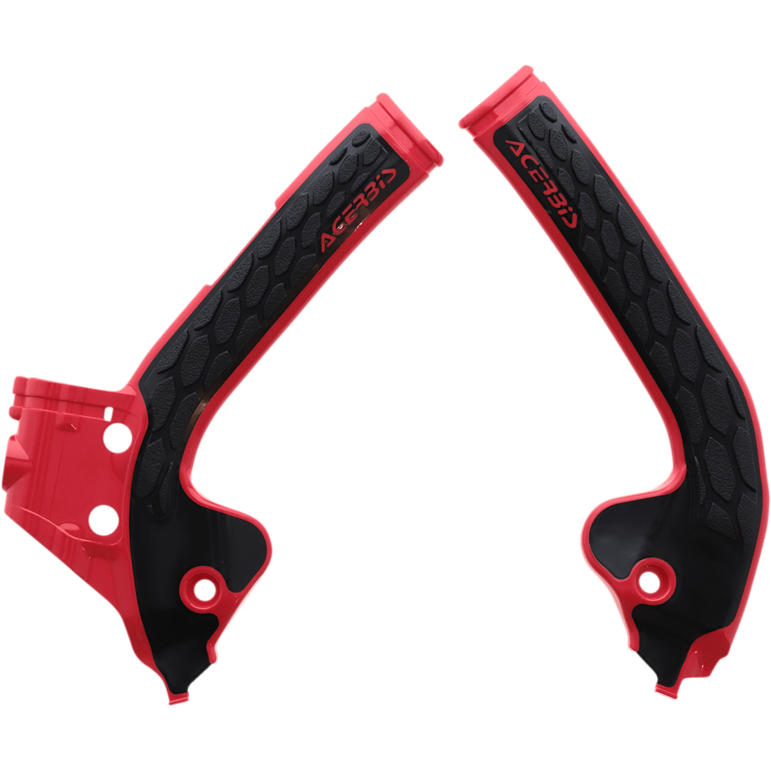 ACERBIS X-Grip Frame Guards Red/Black Gas Gas | Husqvarna | KTM