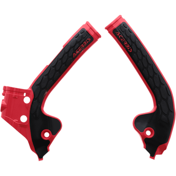 ACERBIS X-Grip Frame Guards Red/Black Gas Gas | Husqvarna | KTM