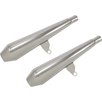 BRITISH CUSTOMS Predator Pro™ Mufflers Polished BC902105P