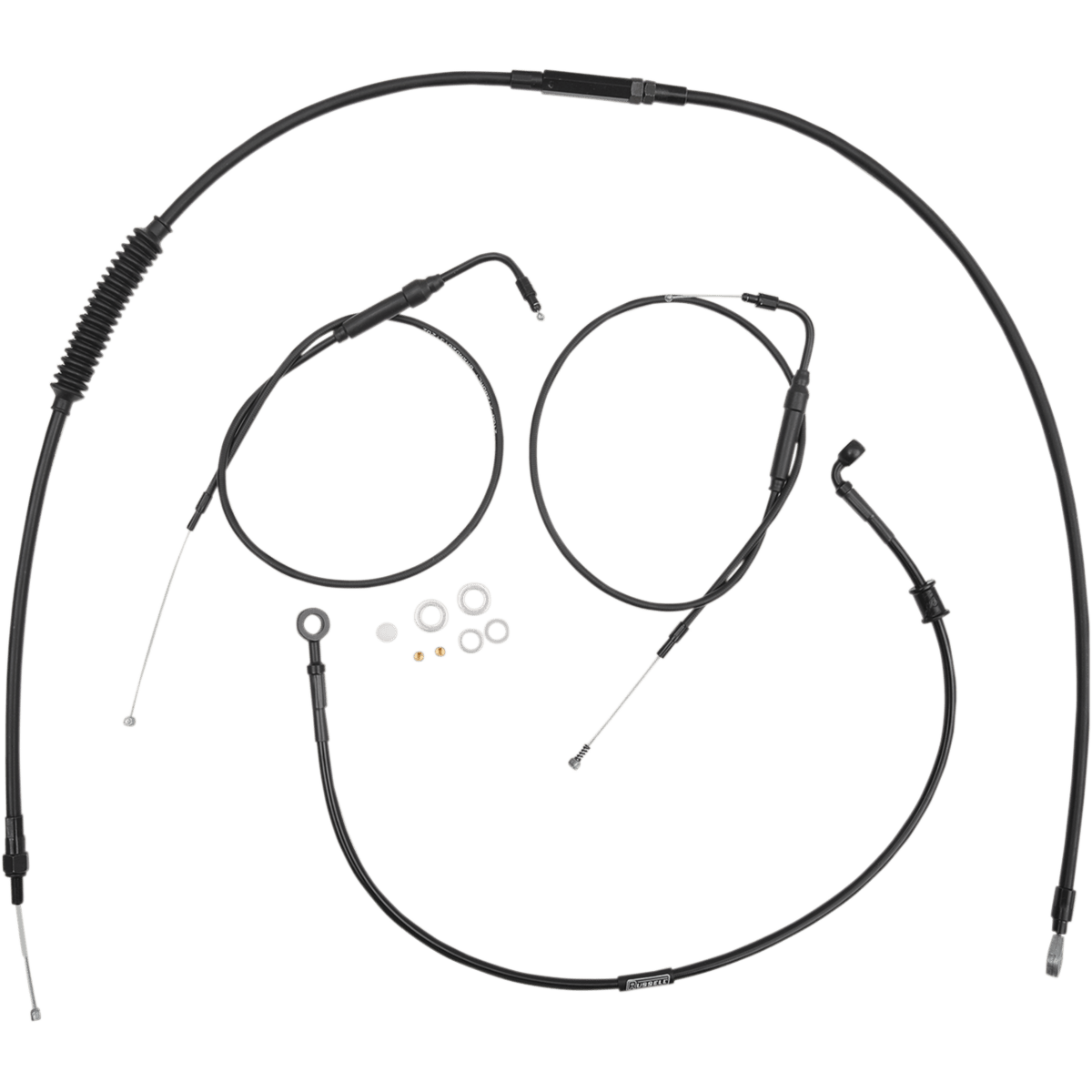 BURLY BRAND Handlebar Cable And Brake Line Kit Clubman Handlebars B301097