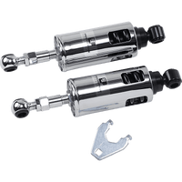 PROGRESSIVE SUSPENSION 422 Series Adjustable Shocks Chrome Heavy-Duty 4224001C