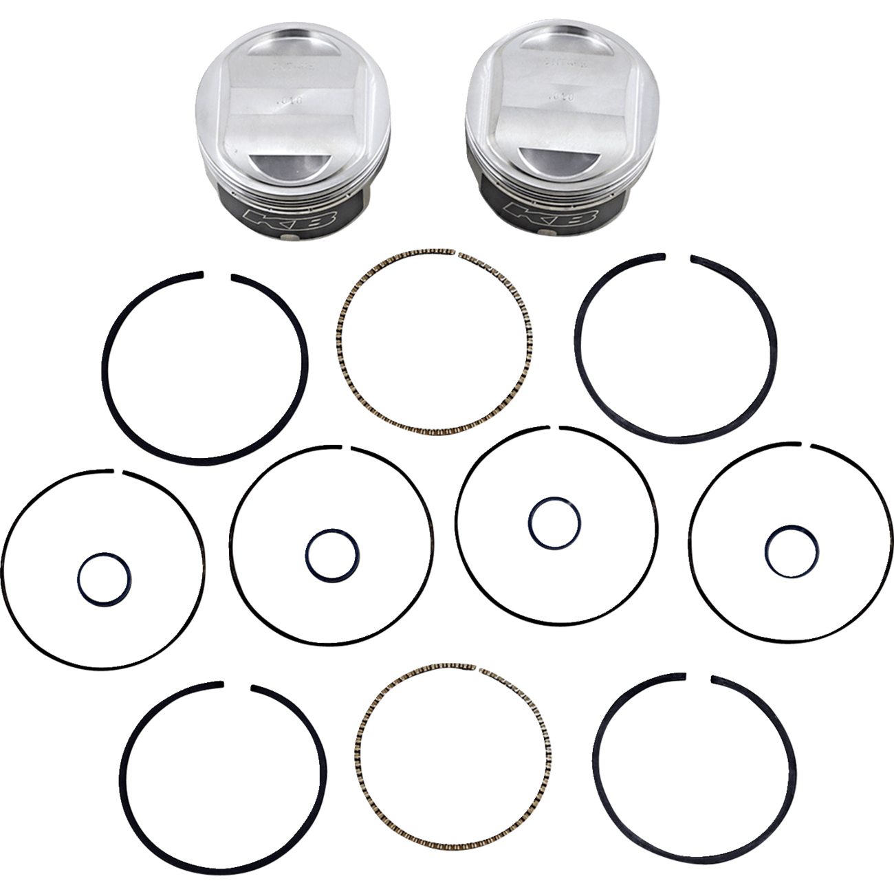 KB PERFORMANCE Piston Kit Twin Cam 88