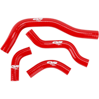 CV4 Performance Radiator Hose Kit Red Honda SFSMBC47R