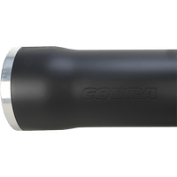 COBRA 3" RPT Mufflers Black 6052B