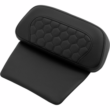 SADDLEMEN Chopped Tour Pak Pad Honeycomb Black Stitching FLH/FLT '14-'24 81407CHCBLK