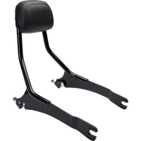 COBRA Detachable Backrest Black Solo Seat Scout 5022211B