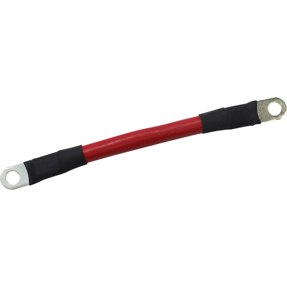 MOOSE RACING Battery Cable 4" Red