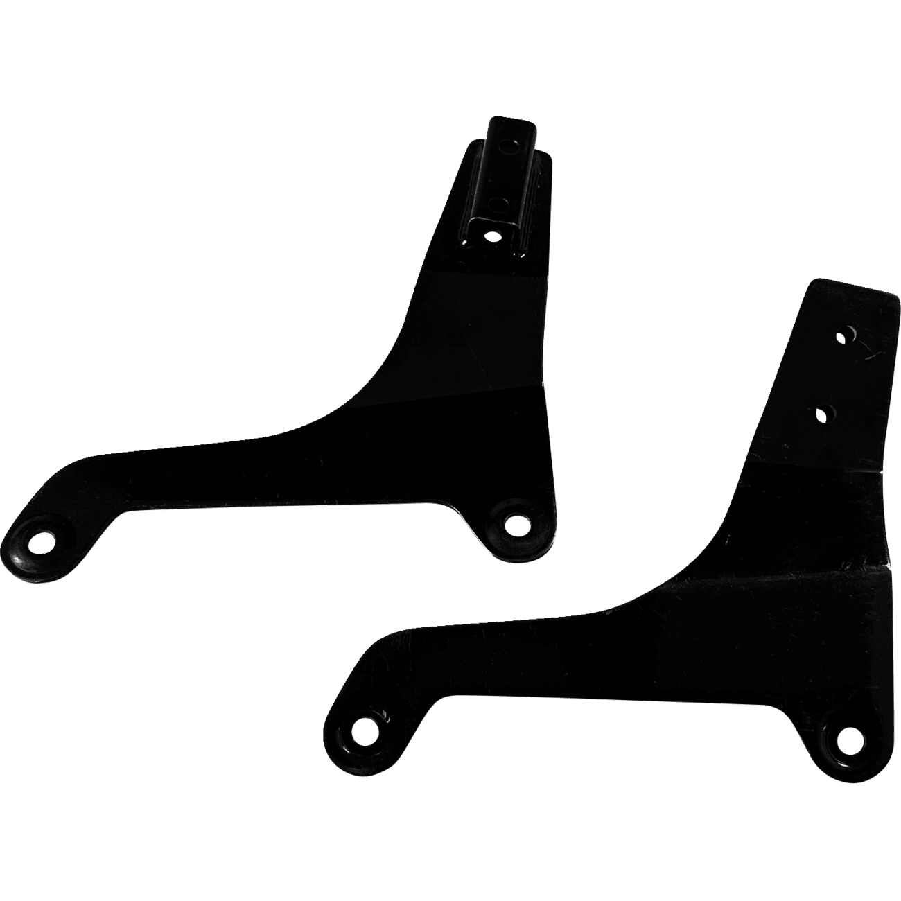 DRAG SPECIALTIES Side Plates Black