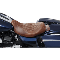 MUSTANG Seat Wide Tripper™ Solo without Backrest Diamond Brown 76722