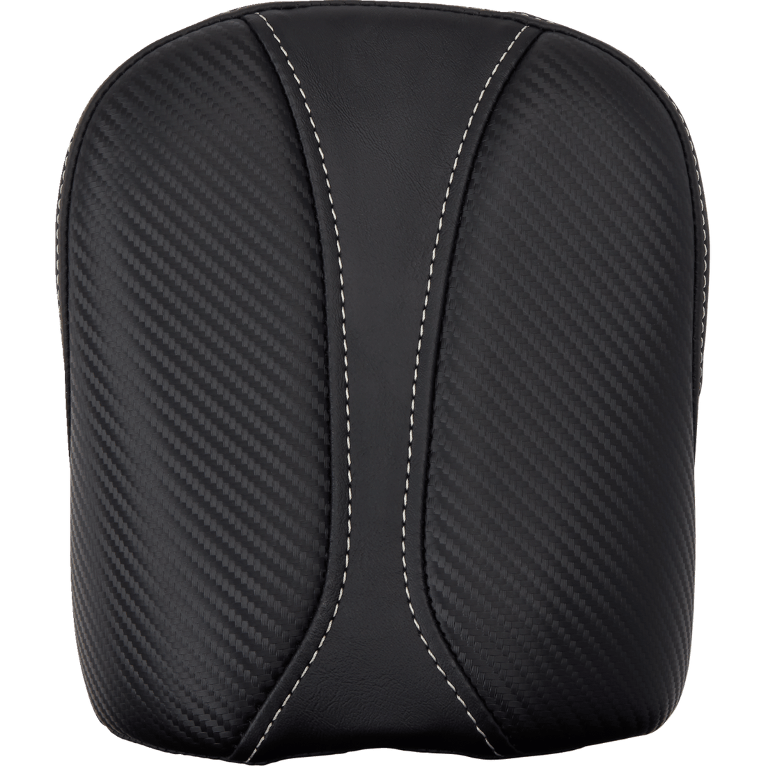 SADDLEMEN Dominator Pillion Pad Standard Reach Black w/ Gray Stitching 807030162