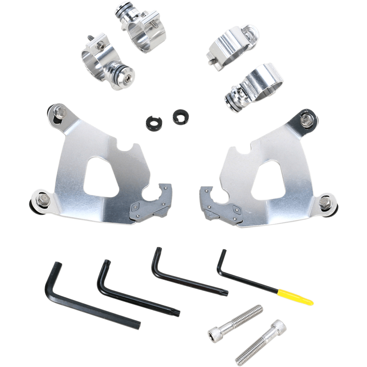 MEMPHIS SHADES Cafe Mounting Kit Polished XL 48 MEK1996