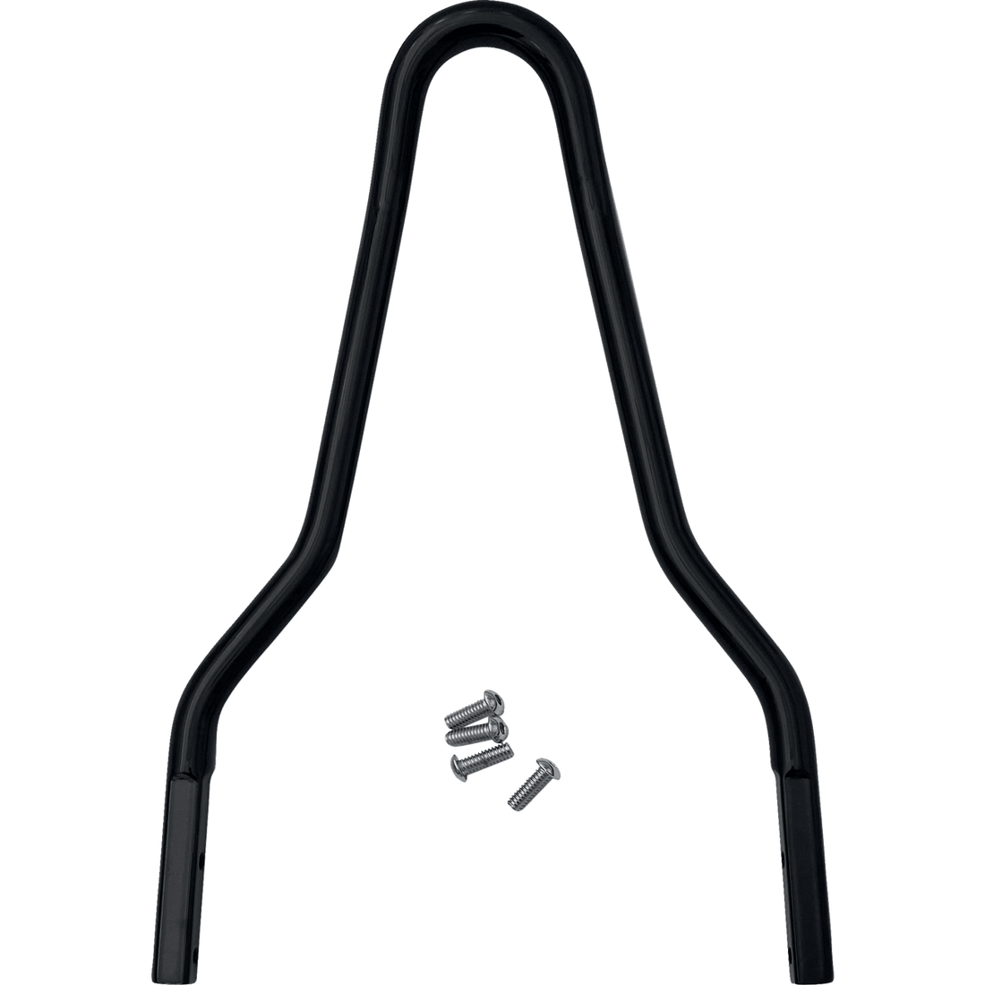 DRAG SPECIALTIES Sissy Bar Black 10.12"H x 8.75"W