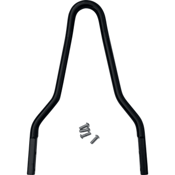 DRAG SPECIALTIES Sissy Bar Black 10.12"H x 8.75"W