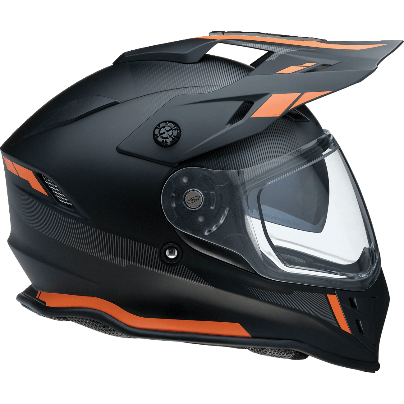 Z1R Range Helmet Uptake Black/Orange Medium