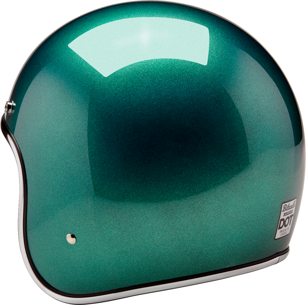 BILTWELL Bonanza Helmet Metallic Catalina Green XL 1001358205