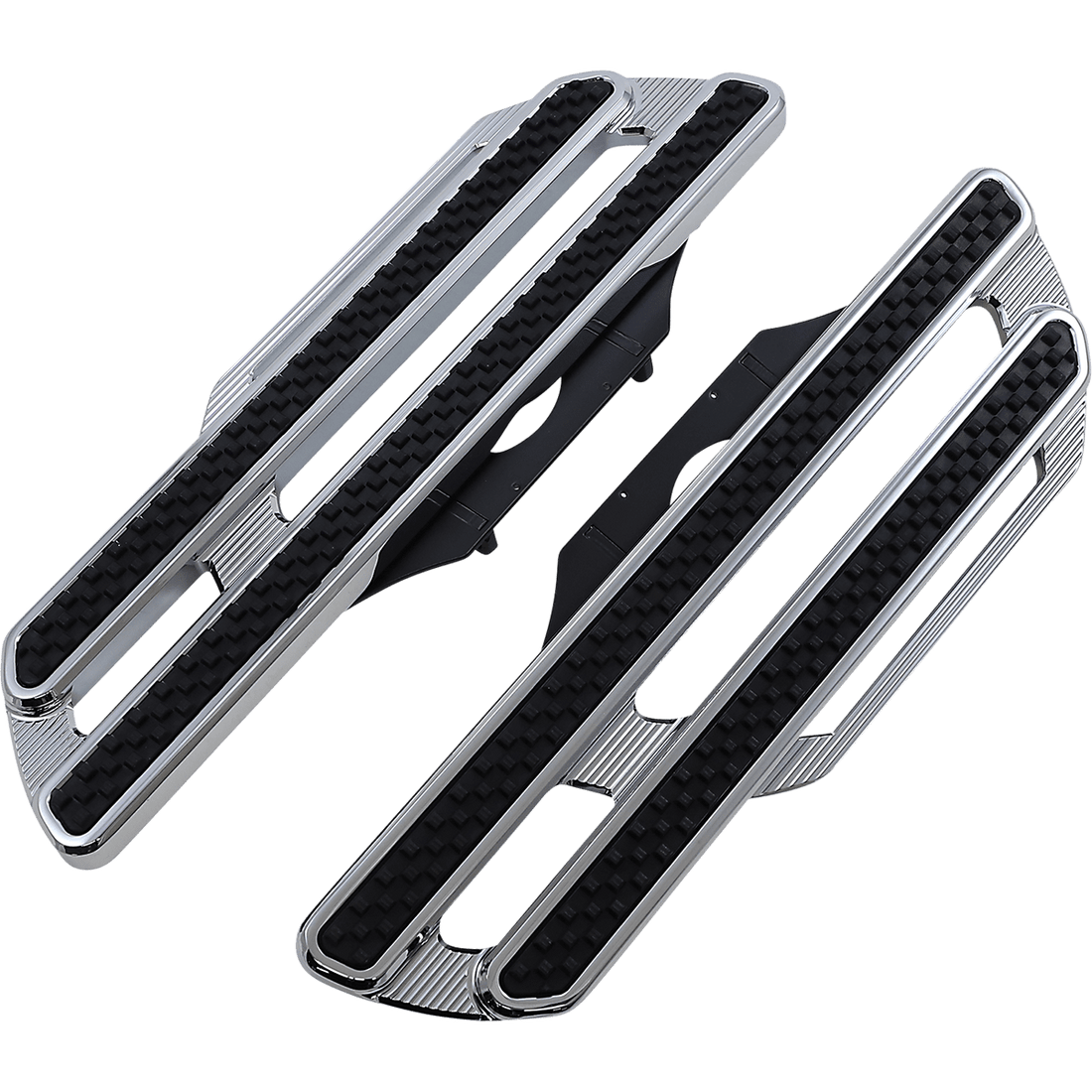 ARLEN NESS Method Driver Floorboards Extended Chrome 410019