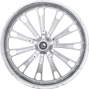 COASTAL MOTO Wheel Fuel Front Dual Disc/with ABS Chrome 21x3.25 FL