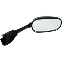 EMGO Mirror Side View Rectangle Black Right