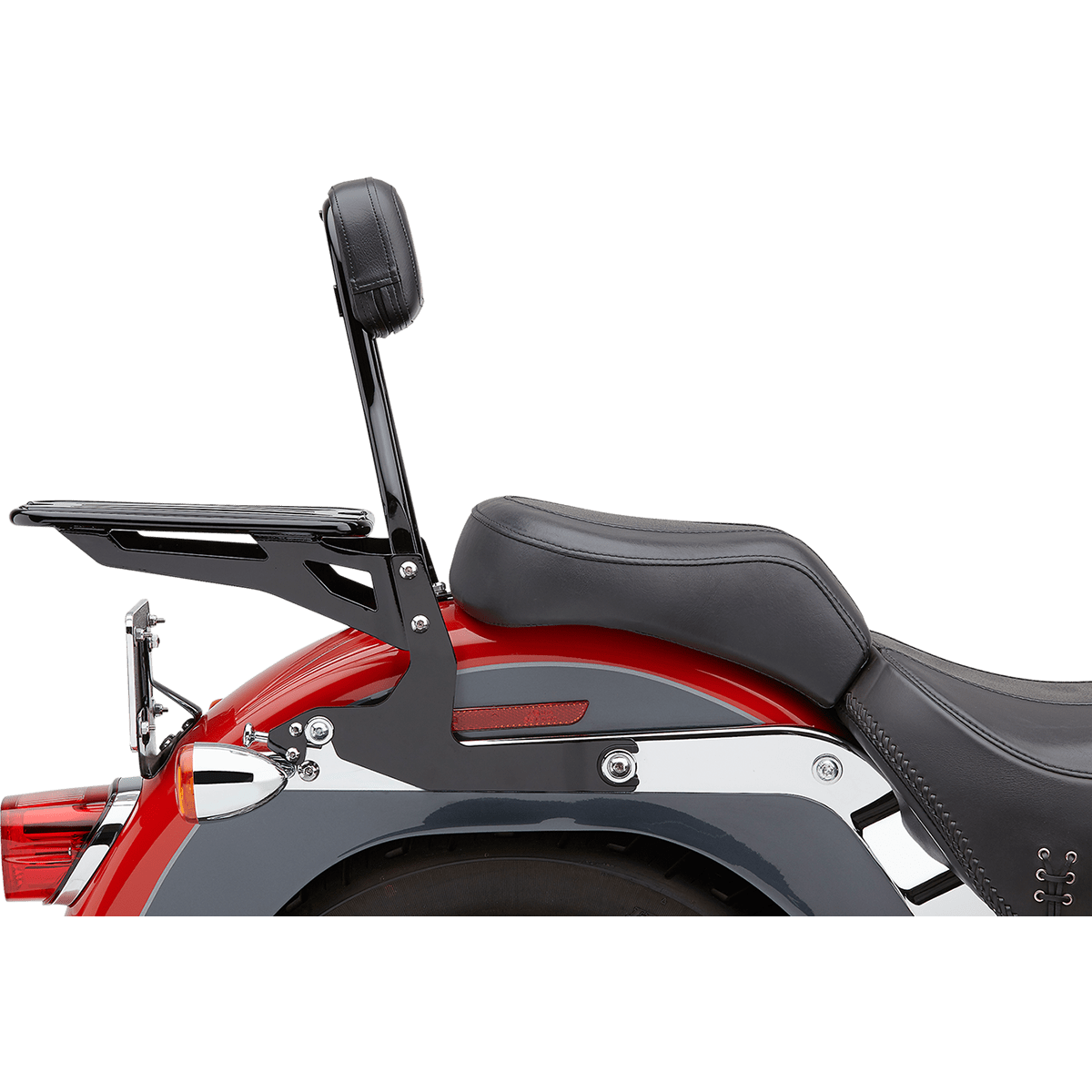 COBRA Backrest Kit 14" Black Softail 6022001B