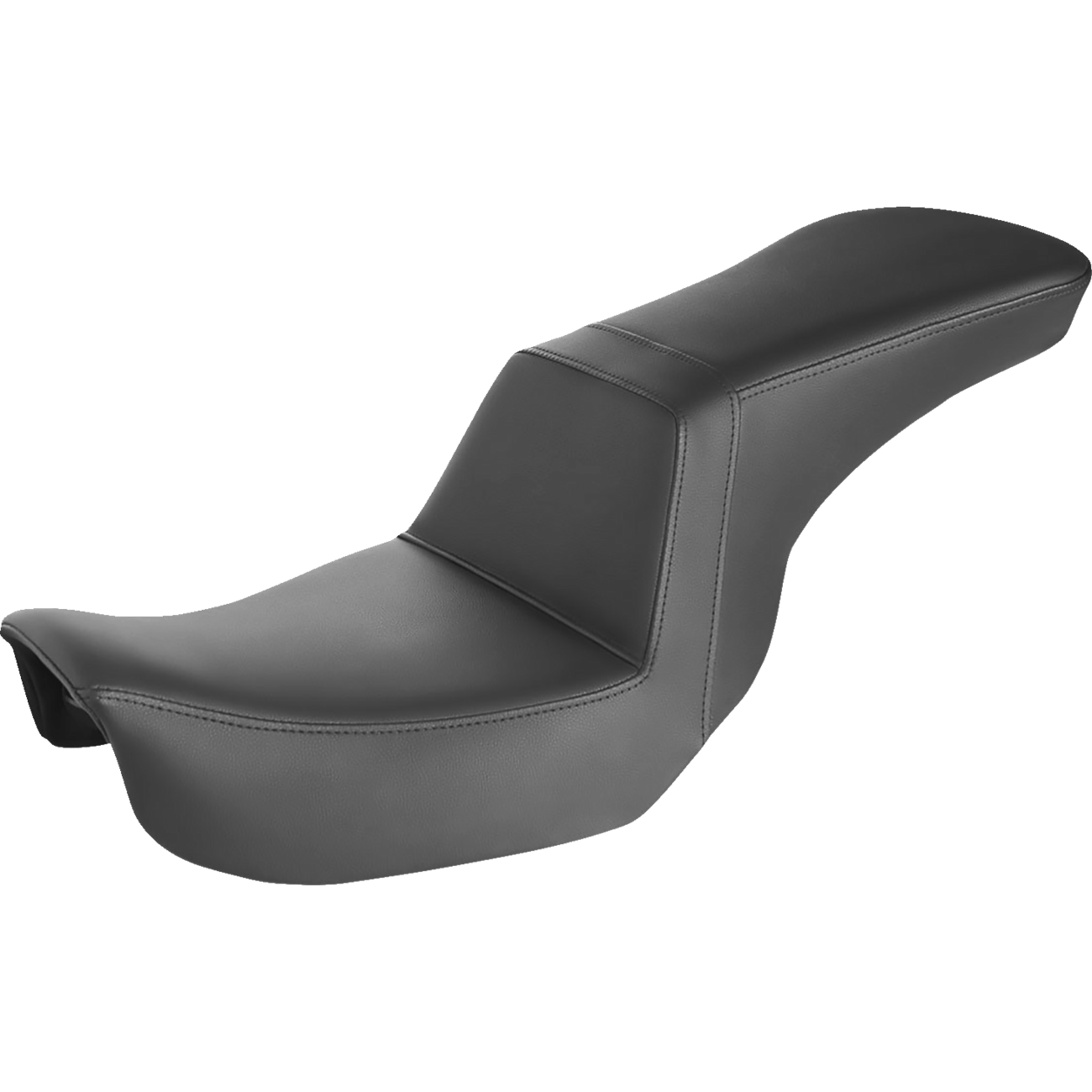 SADDLEMEN Step-Up Seat Smooth Black Dyna 80604194