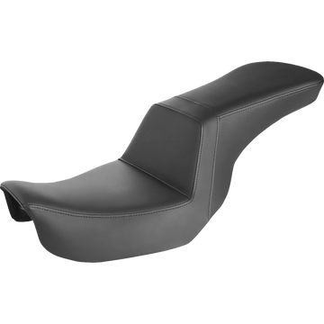 SADDLEMEN Step-Up Seat Smooth Black Dyna 80604194