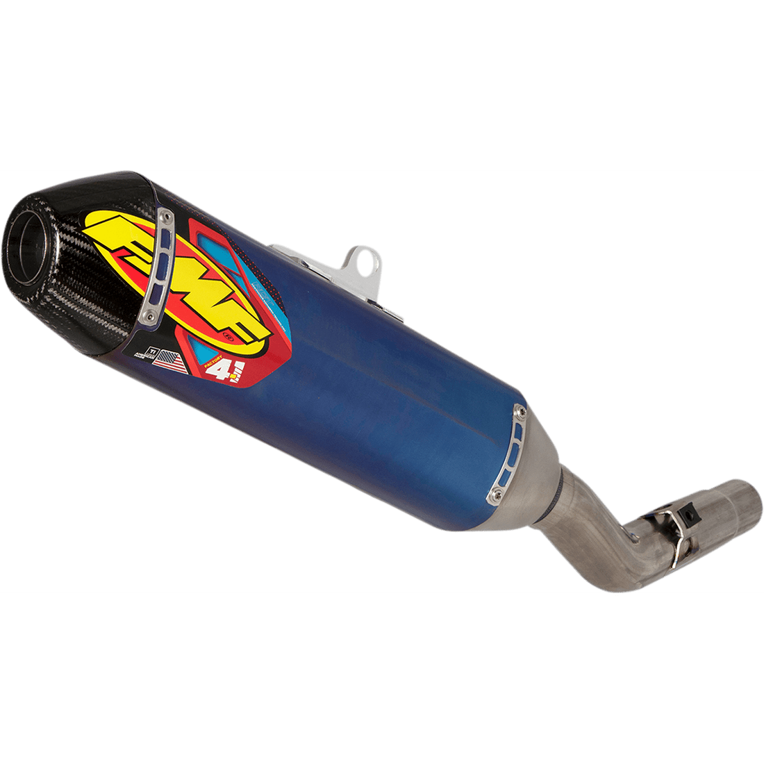 FMF Factory 4.1 RCT Muffler Anodized Titanium 045668