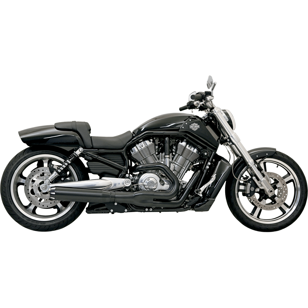 BASSANI XHAUST B1 2:1 Exhaust Black 1V38RB